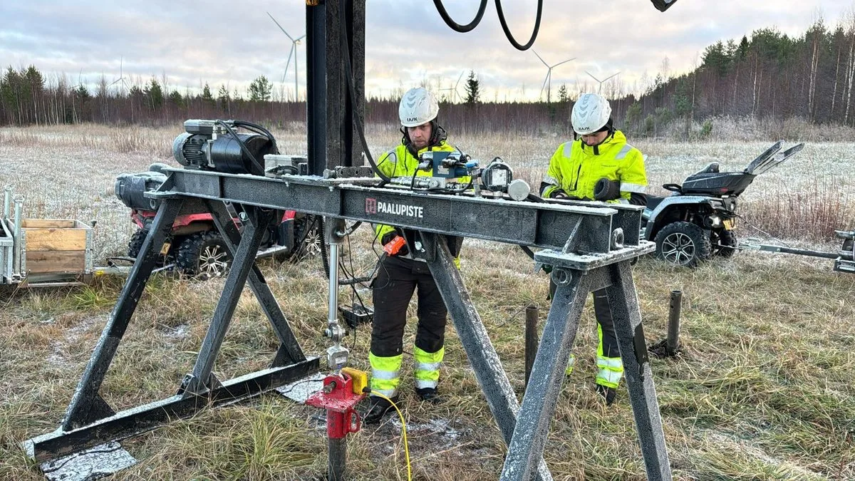 Ruuvipaalujen suunnittelu