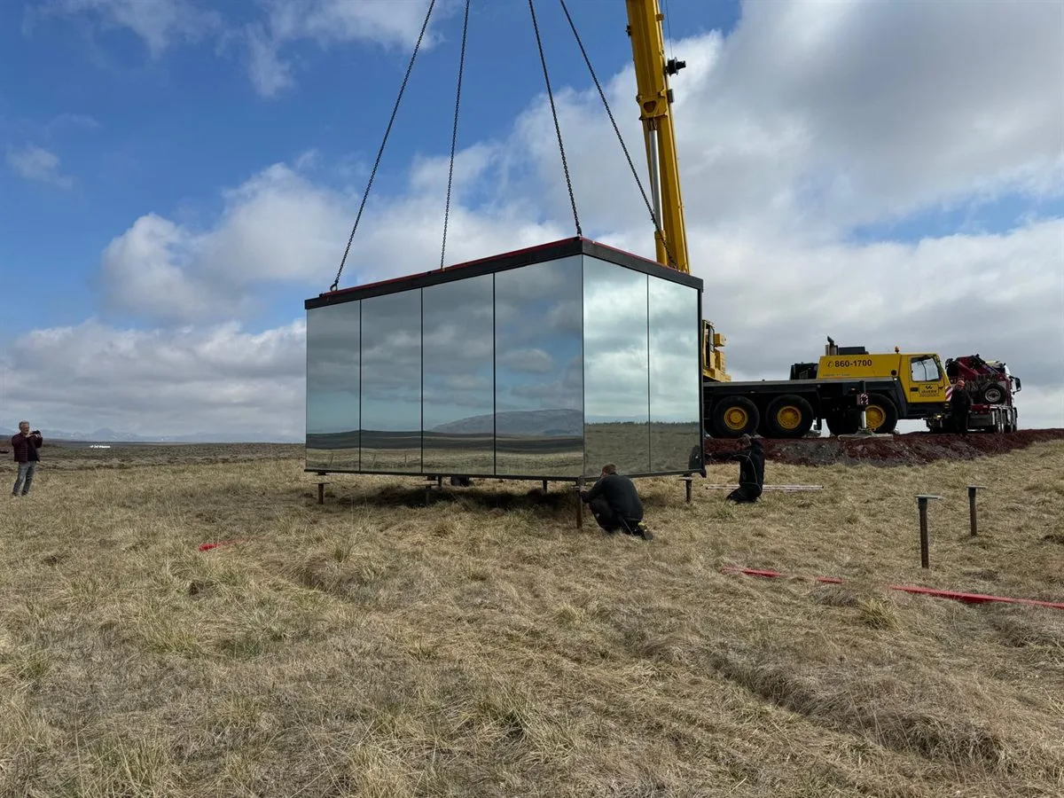 Moduulirakennus paaluperustuksella