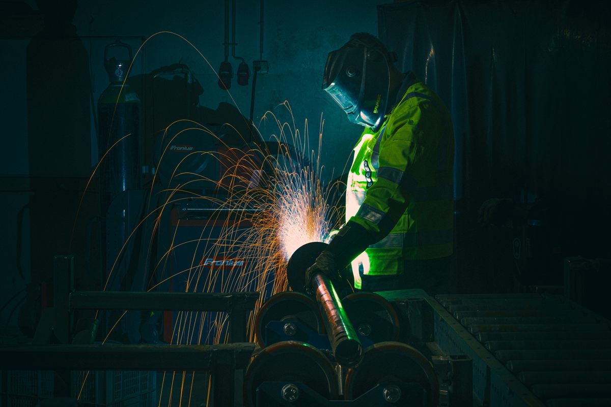 Ruuvipaalujen valmistus