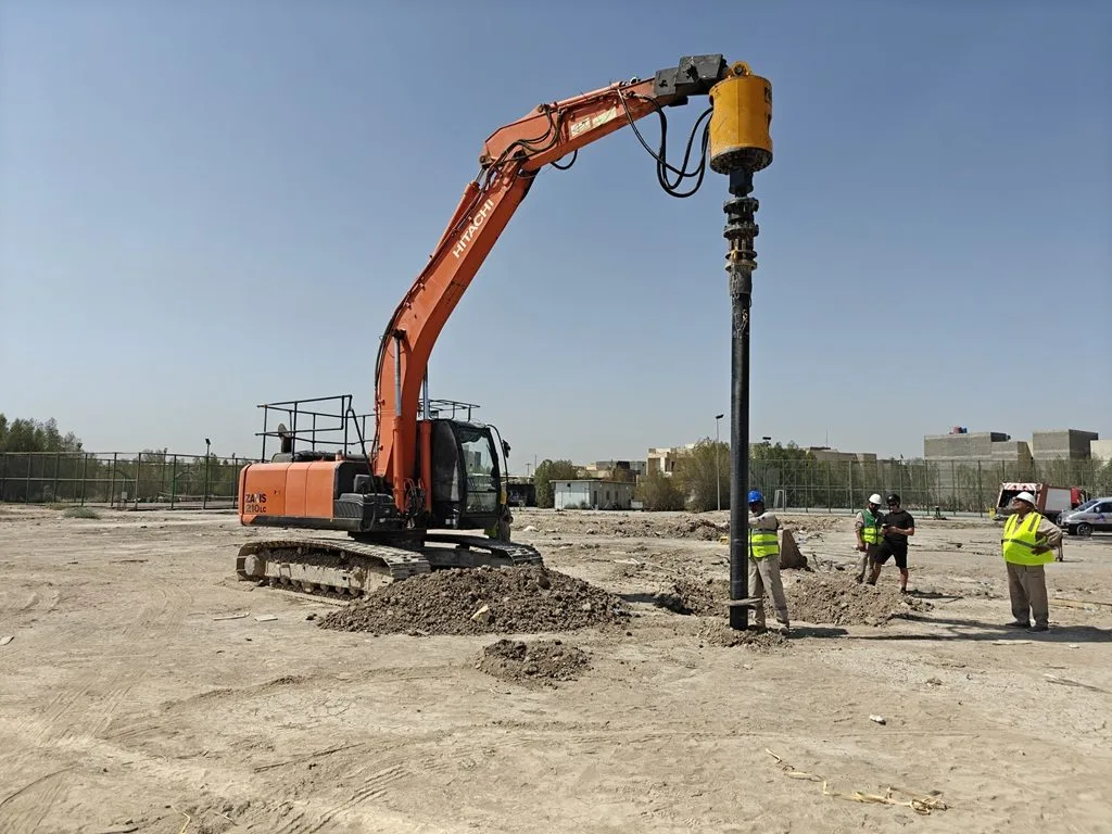 Asennuskoulutus työmaalla